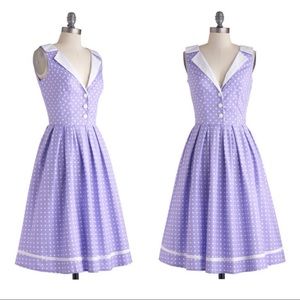 Polka Dot lilac dress